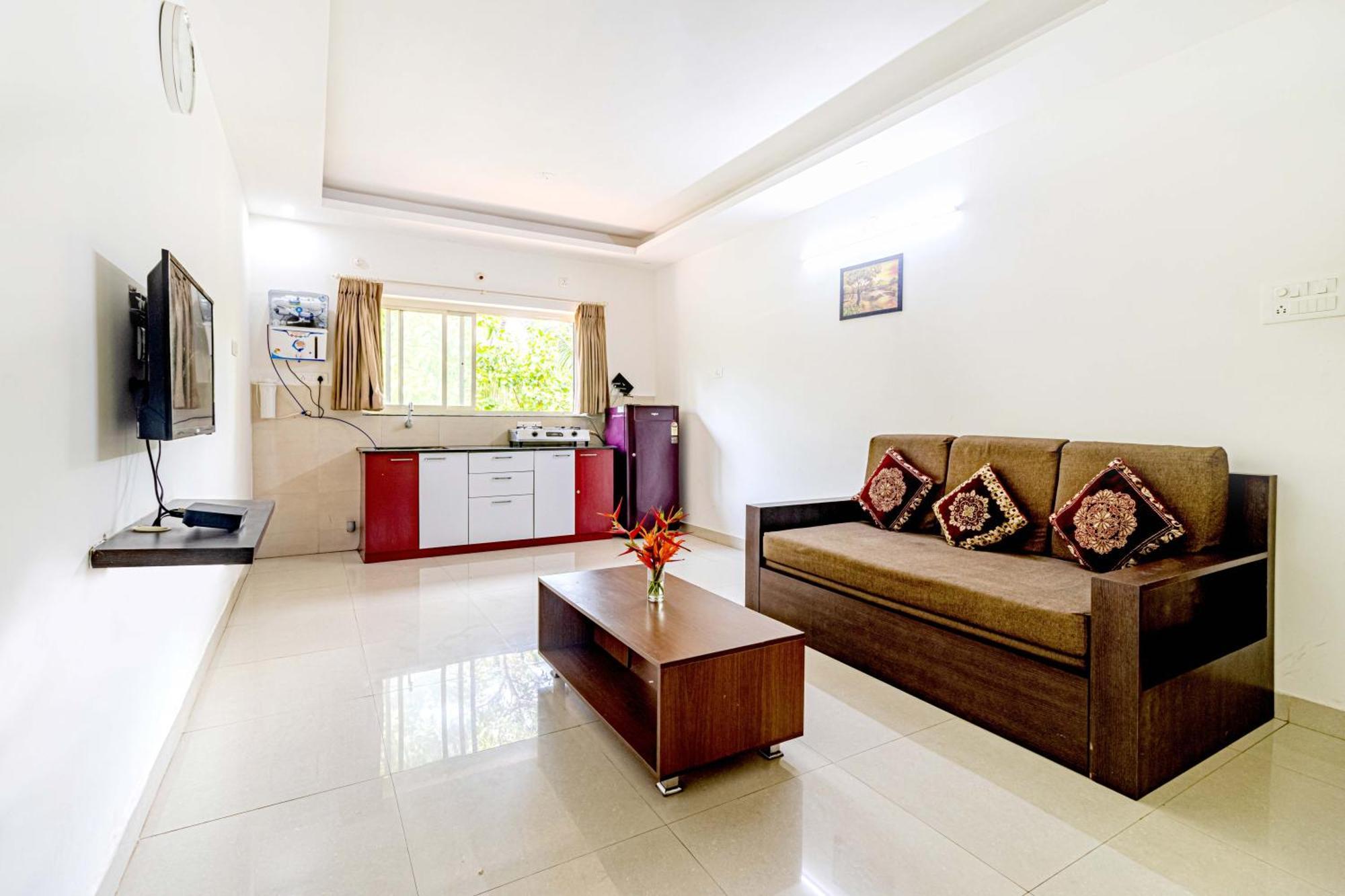 4Bhk Sparkling Apartment Near Beach Pool & Bar 2Bhkx2 ヴァガトール 部屋 写真