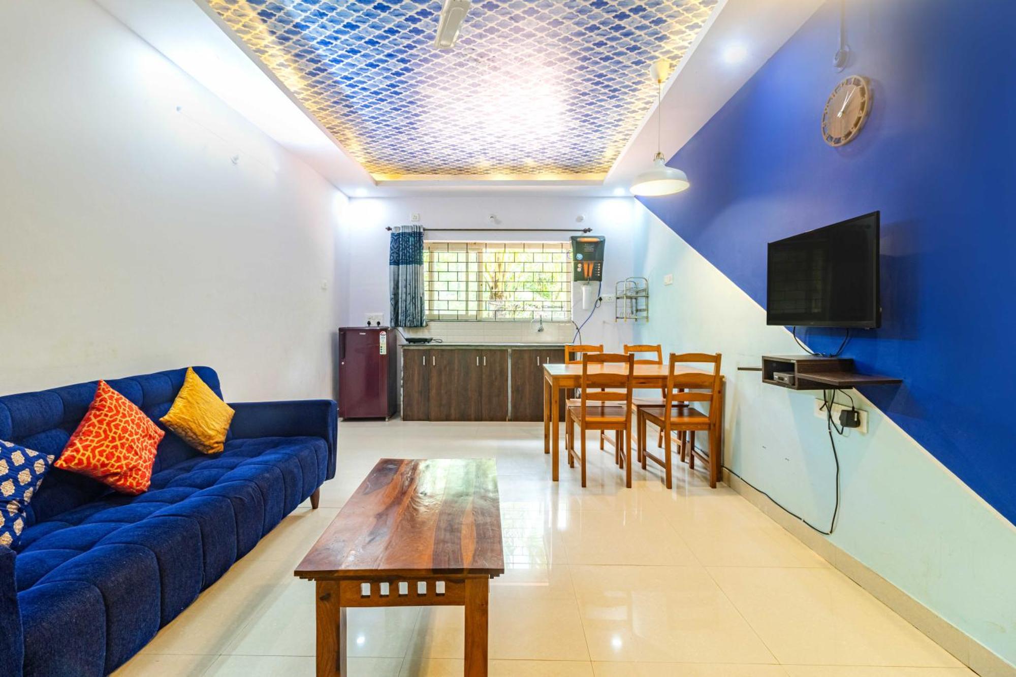 4Bhk Sparkling Apartment Near Beach Pool & Bar 2Bhkx2 ヴァガトール 部屋 写真